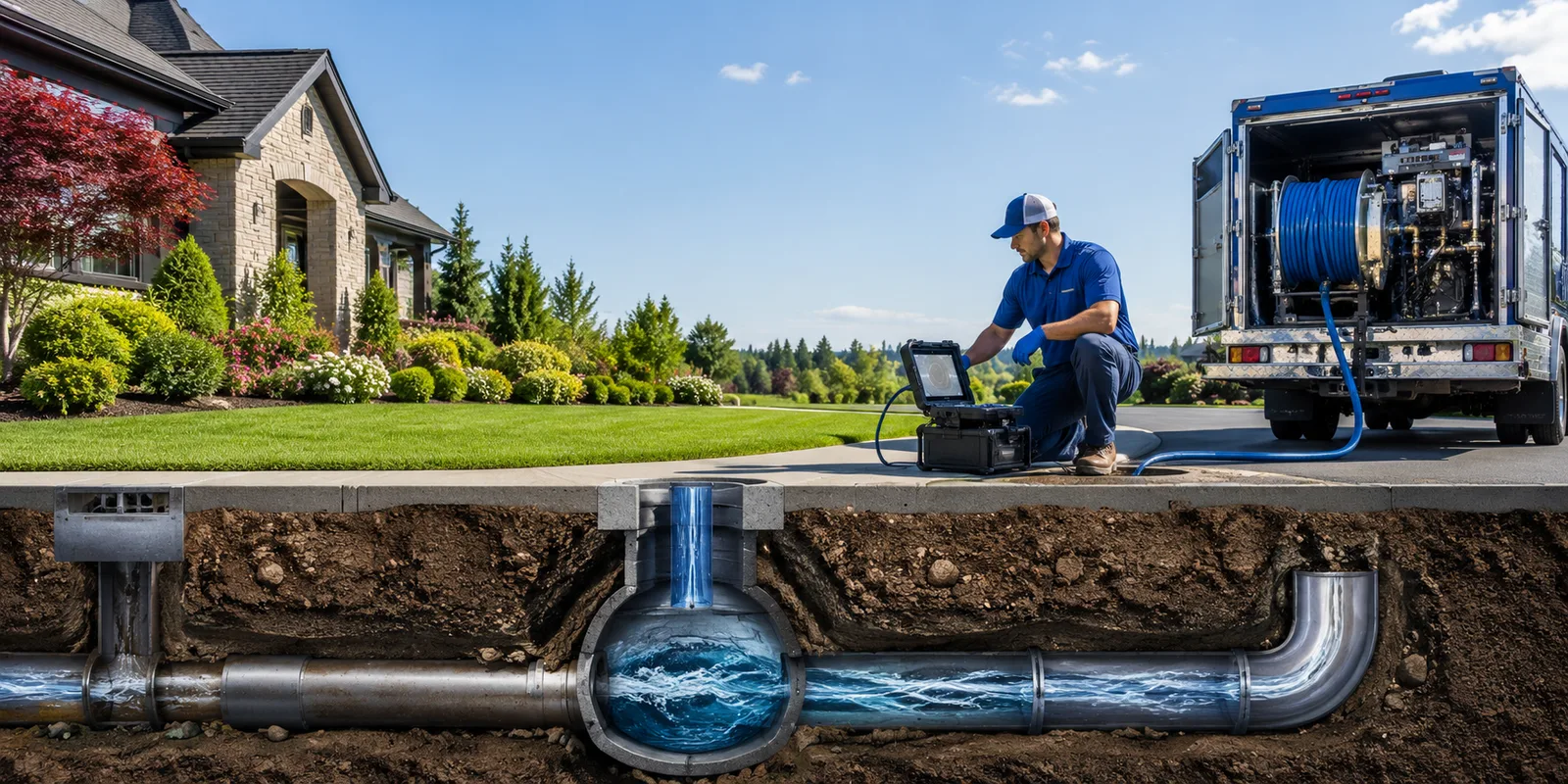 Drainage restoration information for Scott Air Force Base, IL